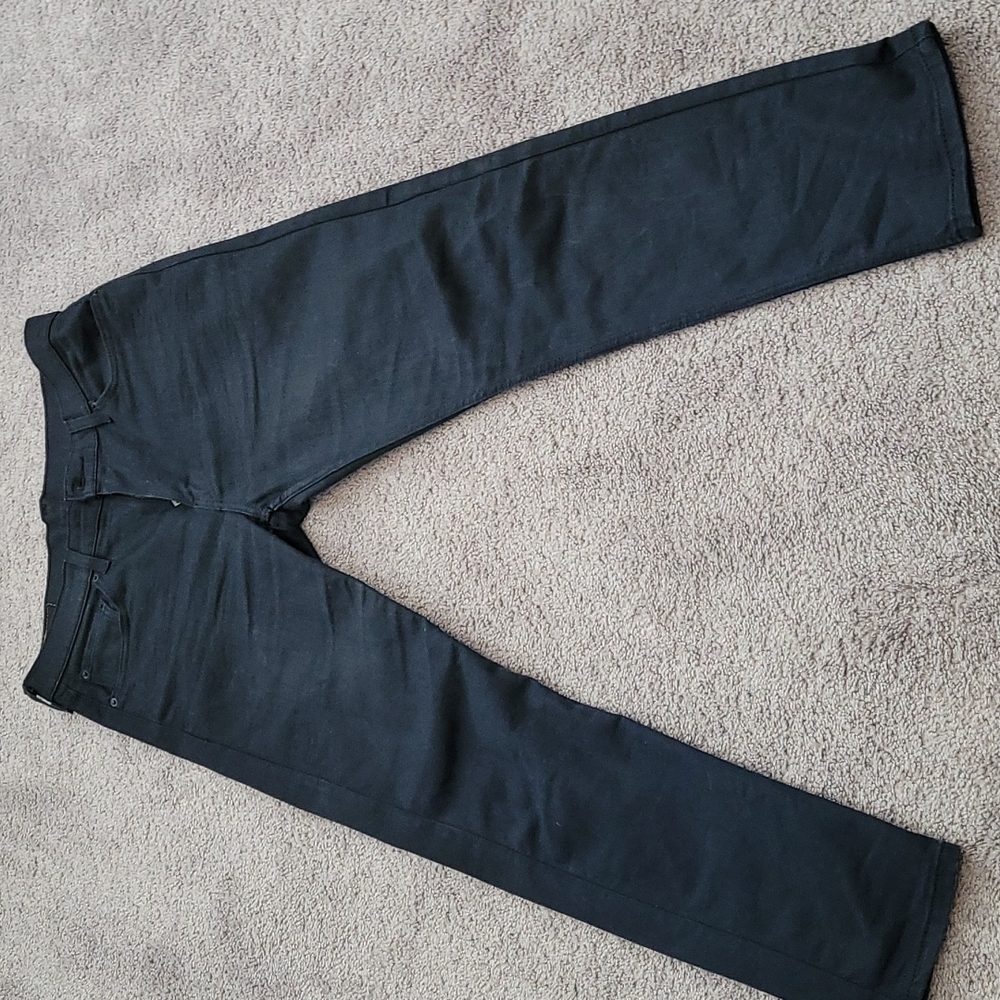 Levi's 502 33 x 32 black jeans EUC